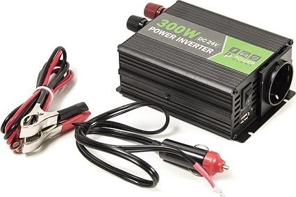 Инвертер за енергија Extra Digital 24V во 220V, 350W, USB излез