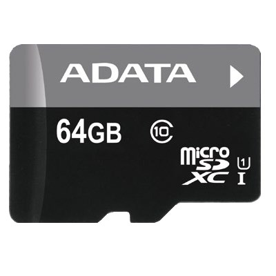 Kartë memorie ADATA microSDXC Premier Pro, 64GB