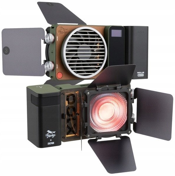 Видео светло Zhiyun MOLUS X100RGB, 100W, RGB, бела