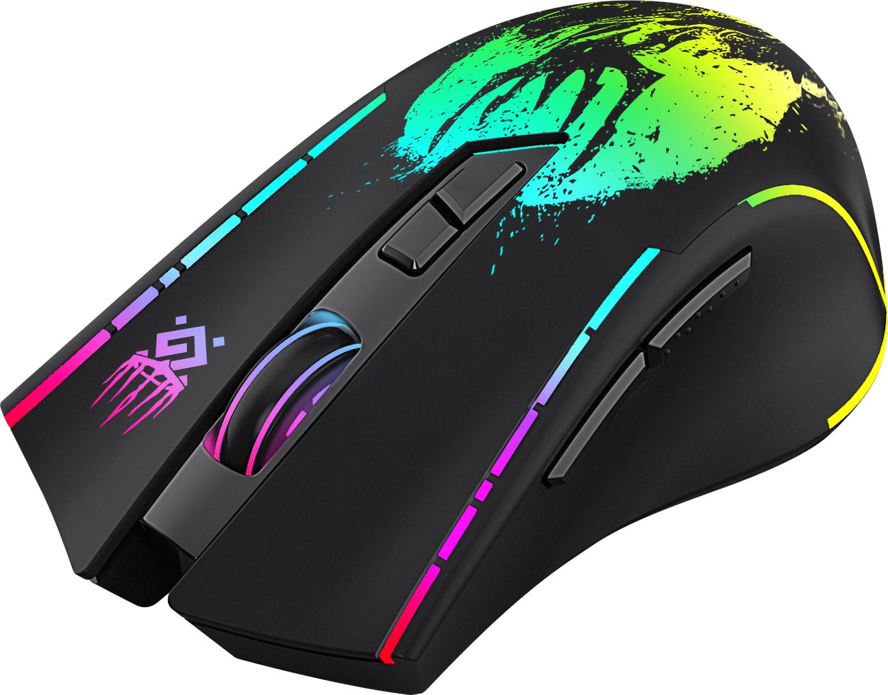 Maus wireless Defender Kronos GM-695, 1600 DPI, 7 butona, i zi