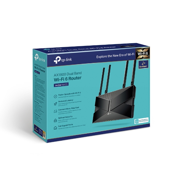 Ruter TP-Link AX1800, Wi-Fi 6
