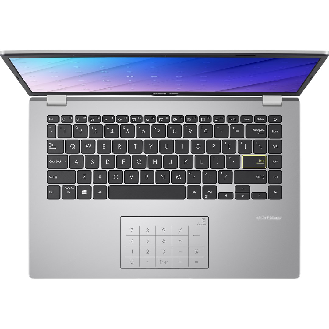 Laptop ASUS E410MA-BV1234WS notebook, 14", Intel N4020, 4 GB RAM, 128 GB SSD, i bardhë