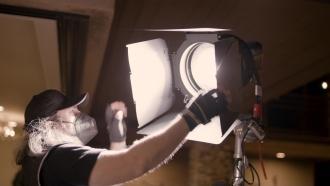 Френел леќа за студиска лампа Aputure F10, 25 cm, Bowens монтирање, црна