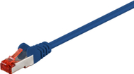 Kabllo patchcord Goobay 68267, RJ-45, Cat.6, S/FTP, 1m, e kaltër