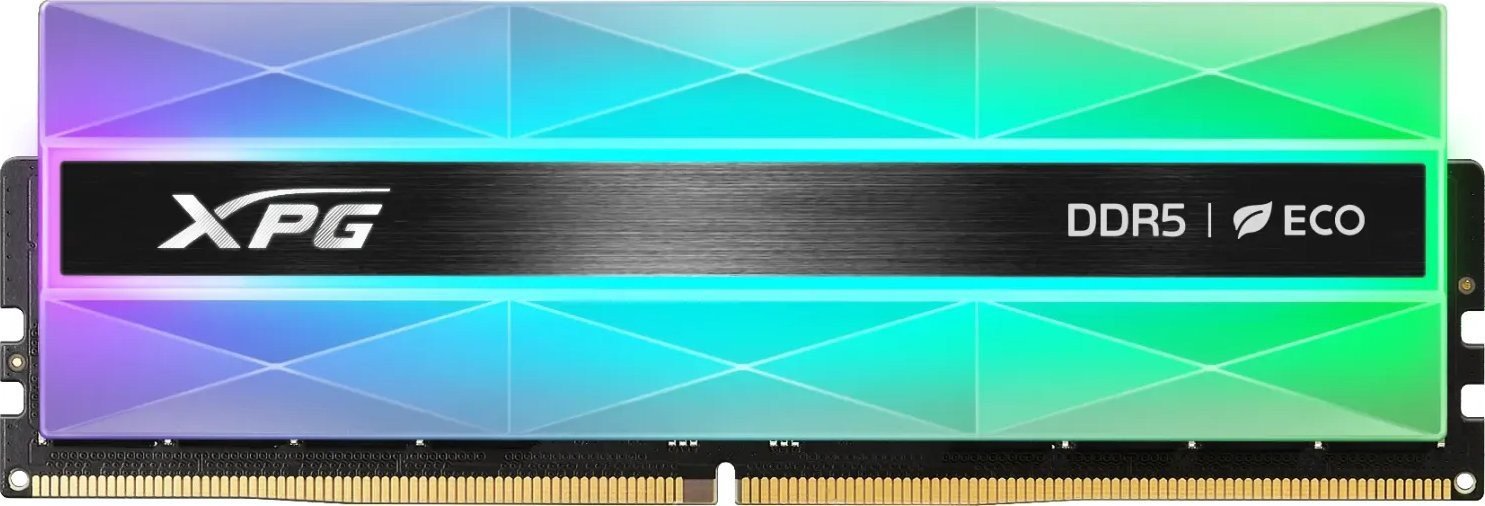 Memorie RAM Adata Lancer Neon AX5U8000C3816G DCLANRSG, 32GB DDR5, 8000MHz, argjendtë RGB