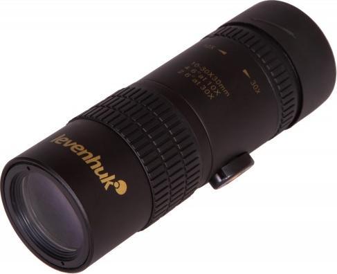 Monokular Levenhuk Atom 10-30x30, zmadhim 10-30x, objektiv 30mm, i zi