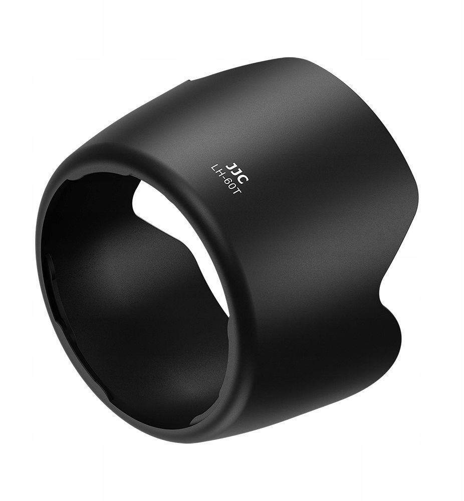 Parasol lente JJC LH-60T ET-60, për Canon RF EF EF-S 75-300mm 55-250mm, 58mm, e zezë