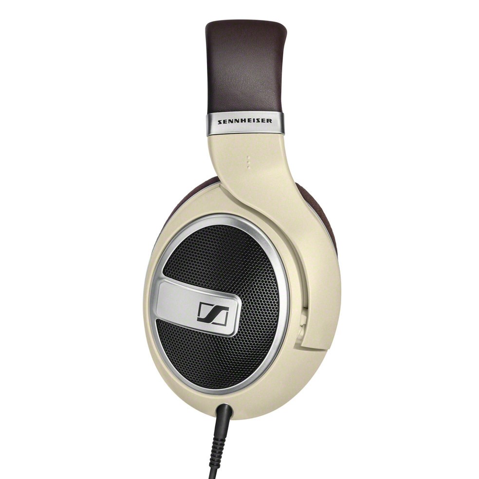 Kufje Sennheiser HD 599, mbi vesh, të zeza/bezhë