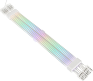 Kabllo zgjatuese PCI-E Kolink Umbra Radiant ARGB, 2 x 8-Pin, 18AWG, e bardhë