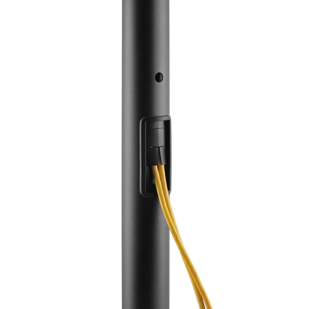 Karrocë për TV V7 TVCART1-3E, e zezë