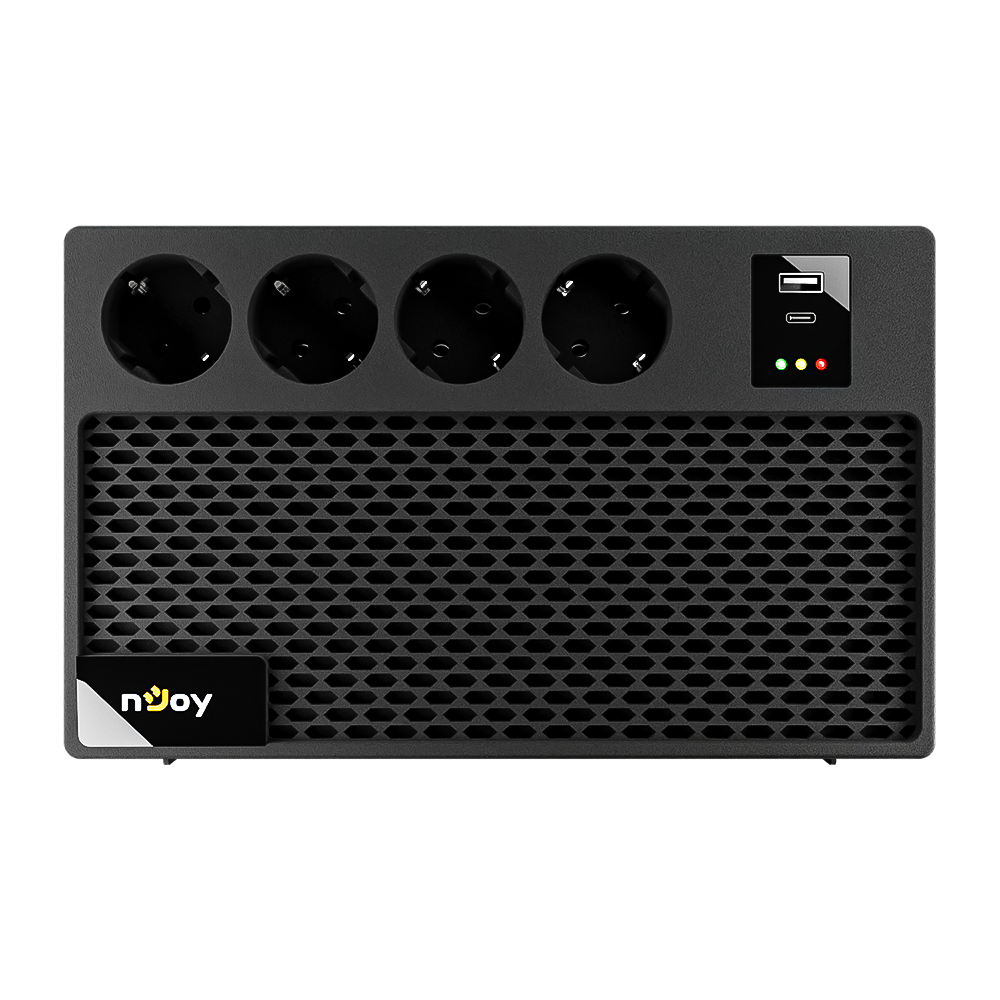 UPS nJoy Renton 650 Plus, 650VA 360W, Fast Charge 33W, i zi