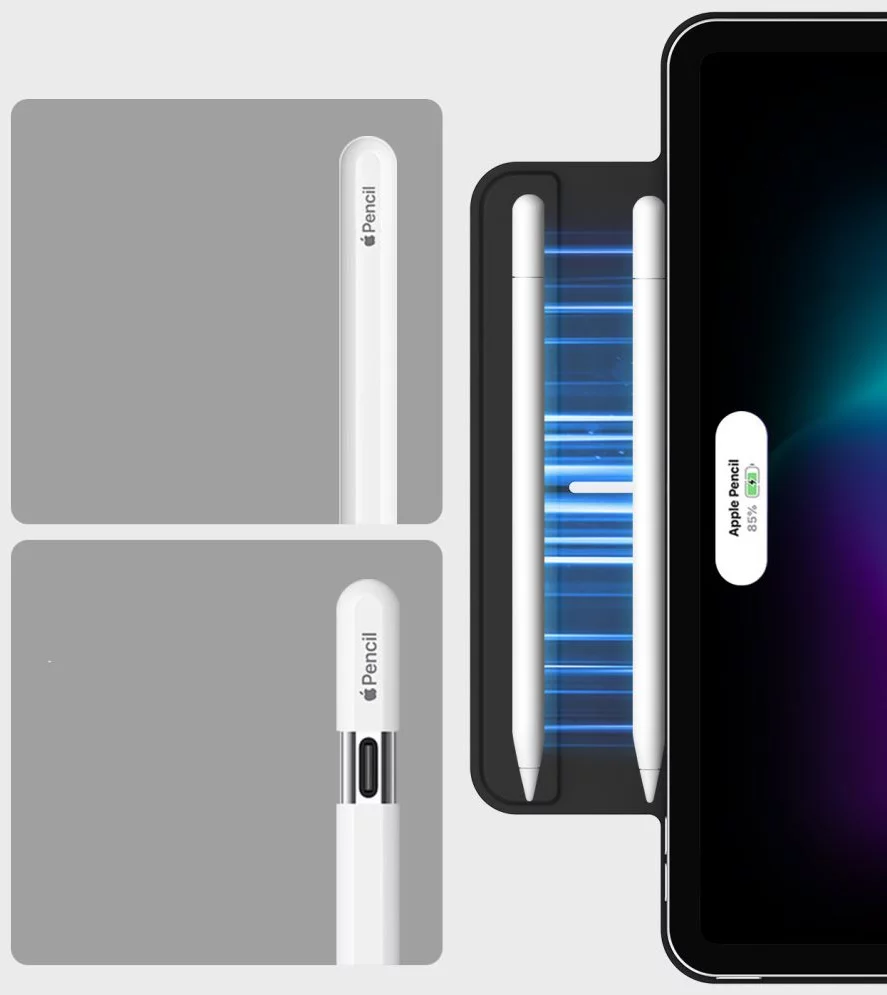 Mbrojtëse ESR Rebound Magnetic Case për iPad Pro 11 (2024/2025), e zezë