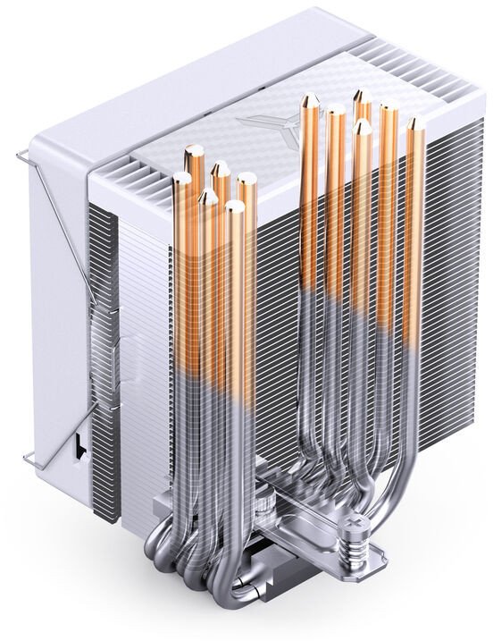 Ладилник за CPU Jonsbo CR-1000MAX, 120mm, ARGB, бел