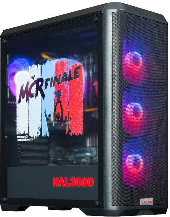 Kompjuter HAL3000 MCR Finale 3 Pro (AMD), AMD Ryzen 5, 16GB RAM DDR4, 1TB SSD, NVIDIA GeForce GTX 1660 Super, i zi 