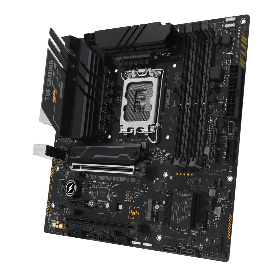 Pllakë amë ASUS TUF Gaming B760M-E D4 Intel B760 LGA 1700 micro ATX