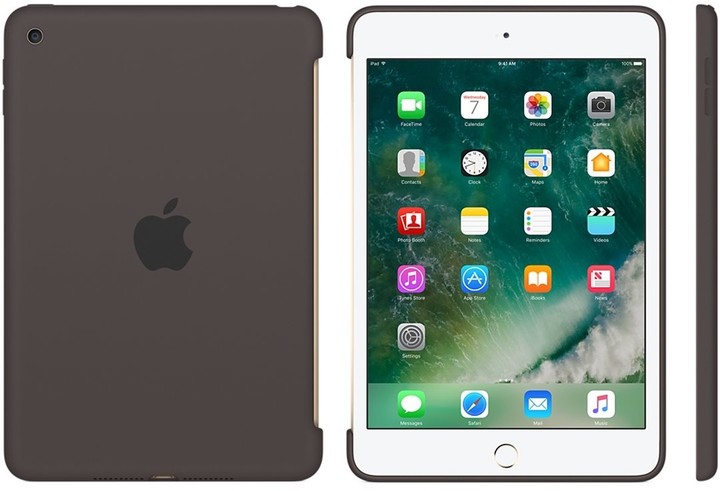 Маска за таблетот Apple за iPad mini 4, кафеава