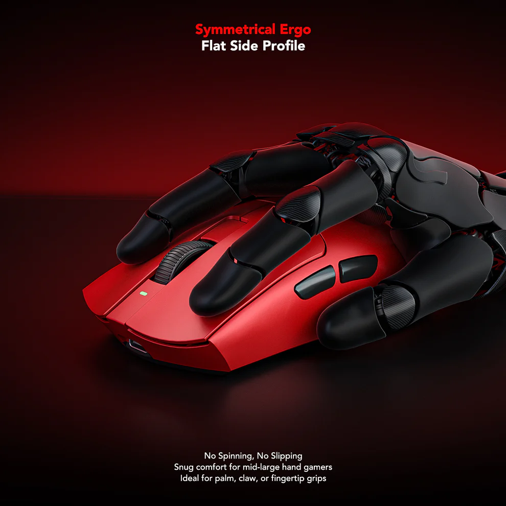 Maus Kysona Jupiter Ultra dual 8k, i kuq