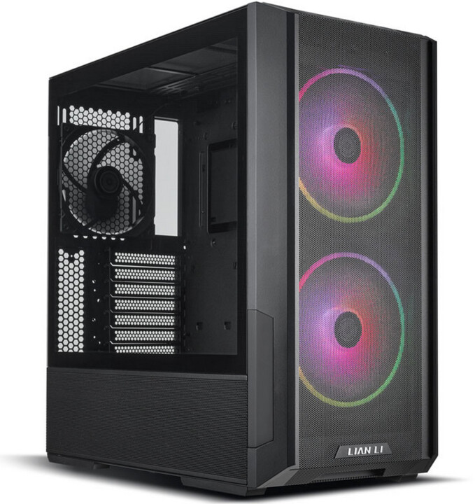 Куќиште за персонален компјутер LIAN-LI LANCOOL 216, ARGB, црно