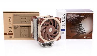 Ftohës procesori Noctua NH-U12A, 12cm, 2 ventilatorë, i argjendtë