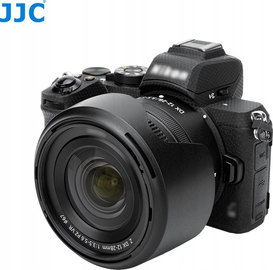 Paraluce objektivi JJC HB 112 për Nikon, plastik, i zi