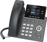 Telefon IP Grandstream GRP2612P, 2 linja, me PoE, i zi