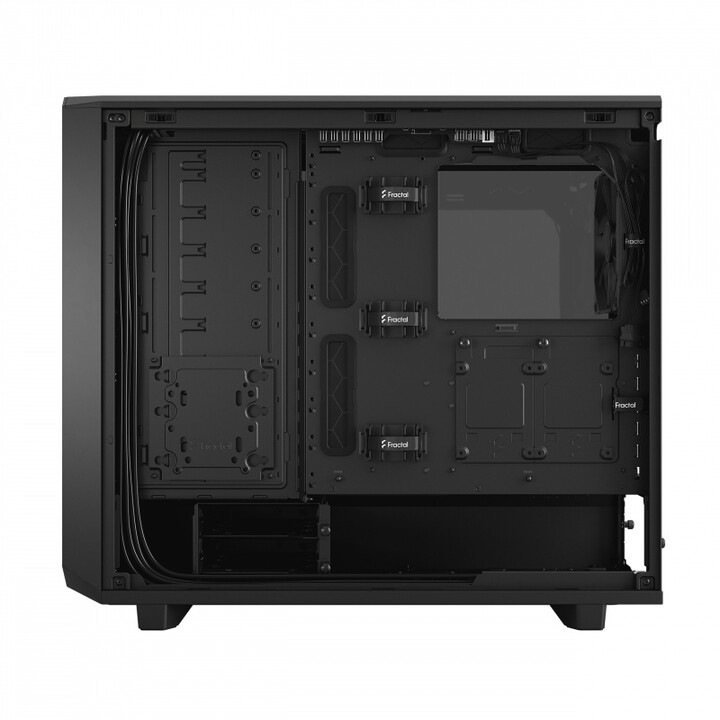 Kasë kompjuteri Fractal Design Meshify 2, me panel anësor prej xhami, e zezë