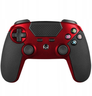 Безжичен гејмпад Sven GC-4040, компатибилен со PC и PS4, црвен