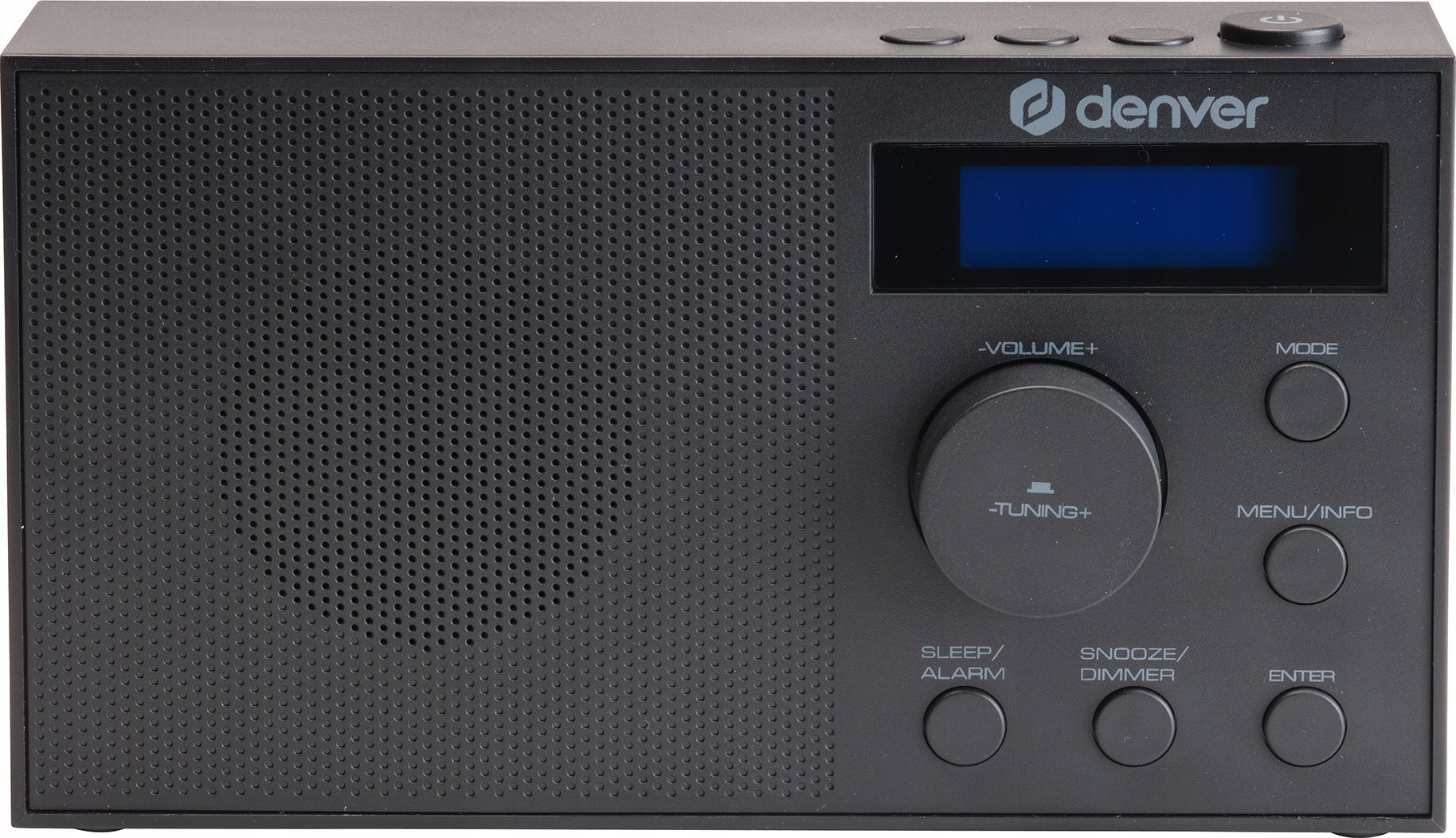 Radio tavoline Denver DAB-51B, DAB+, FM, USB, e zezë