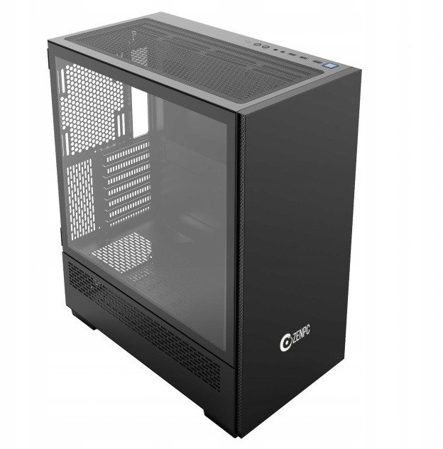Kutia PC ZENPC Z3 Solid, 4 ftohës P12 PWM PST, e zezë