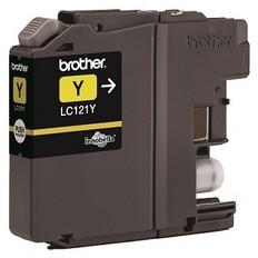 Ngjyrë për printer Brother LC-121Y, e verdhë
