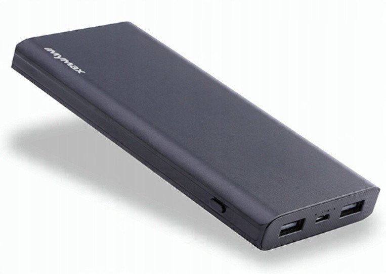 Надворешен полнач Mymax iMYMAX X12 Plus, 12000mAh, пренослив, црн