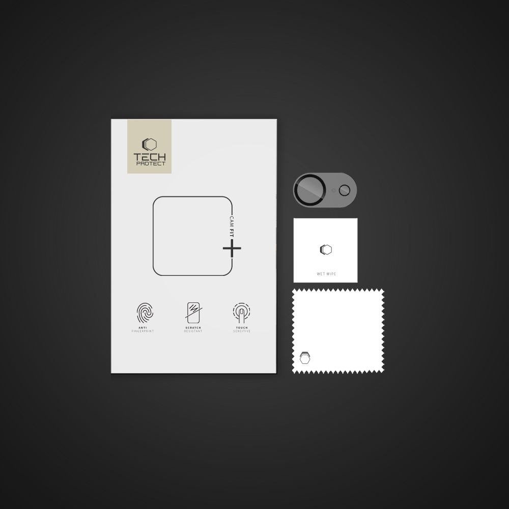 Mbulesë kamerë Tech-Protect Cam Fit+, për iPhone 16E, transparente