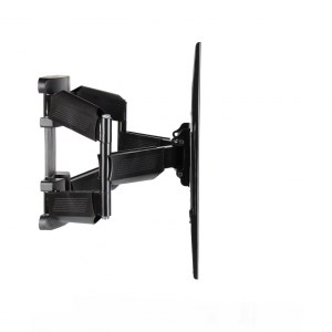 Mbajtëse TV ART AR-75, 23-65", 50kg, VESA 400x400, Double Arm, e zezë