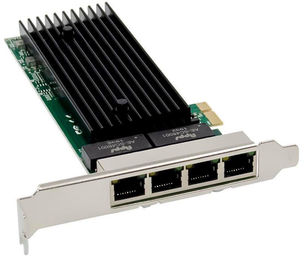 Мрежна картичка Microconnect PCIe X1 Intel, Gigabit, за десктоп