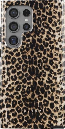 Këllëf mbrojtës Burga Player Tough për Samsung Galaxy S24 Ultra, silikon dhe plastikë, i zi kafe