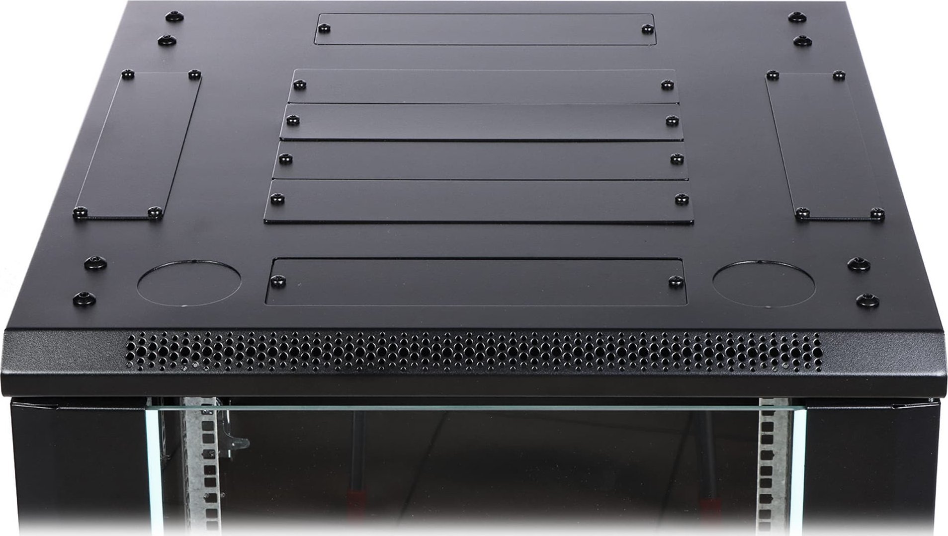 Кабинет рек на под Eprado R19 18U, 19", метален, црн