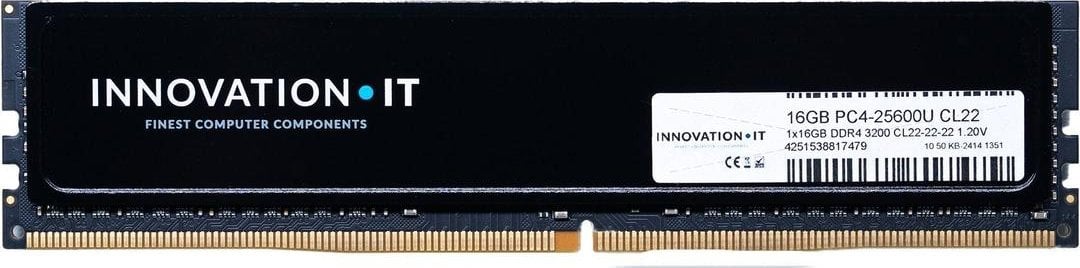 RAM меморија за десктоп Innovation IT, 16GB, 3200MHz, со ладилник