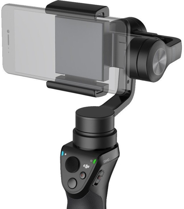 Stabilizues DJI OSMO Mobile, për celularët, i zi