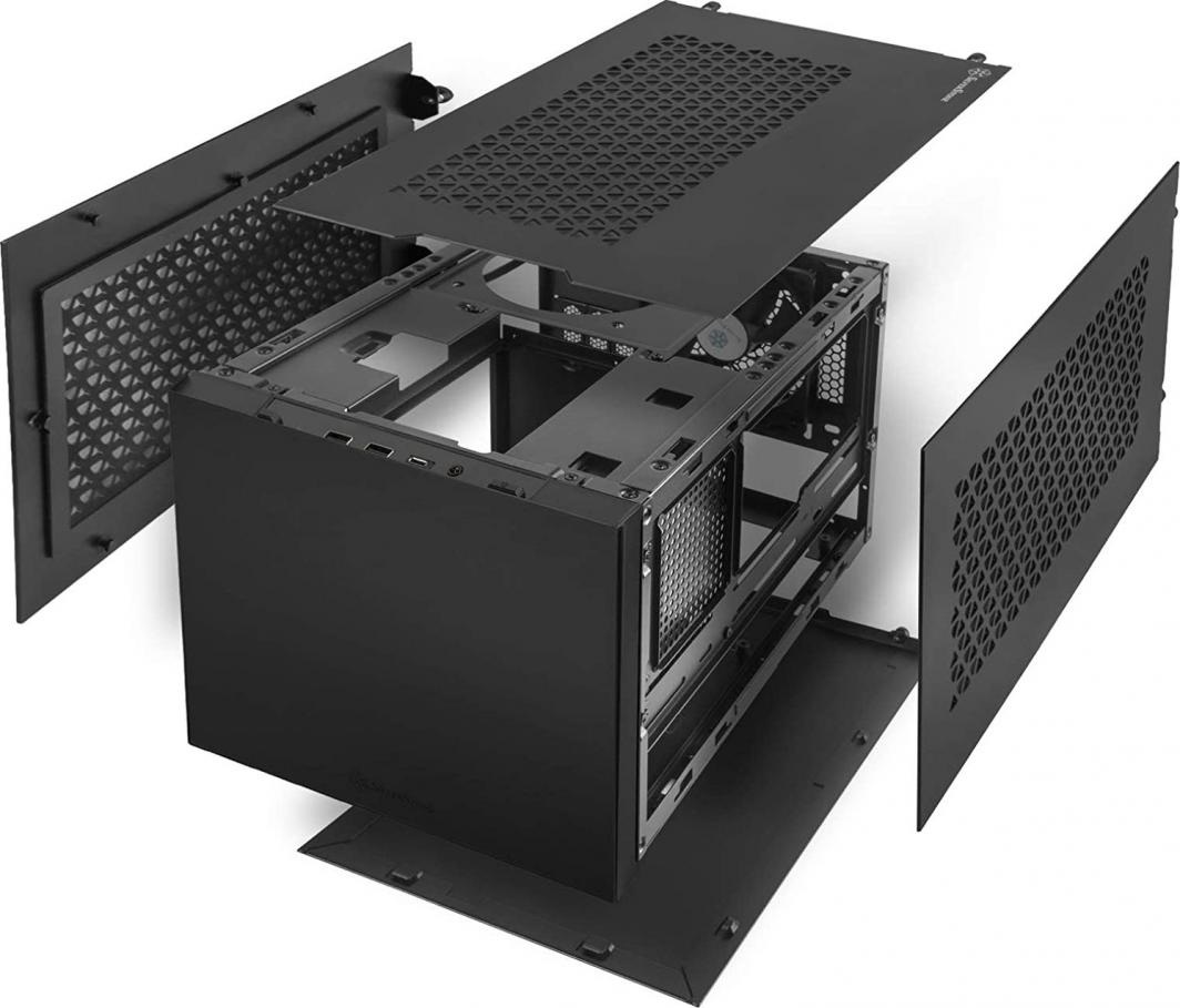 Kasë SilverStone Sugo 15, e zezë, Micro Tower