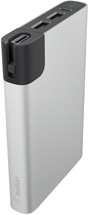 Power Bank Belkin RockStar Mixit 10000 mAh, i argjendtë