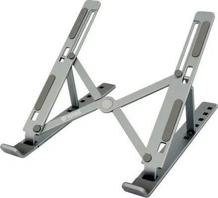 Stendë laptopi Yenkee YSM 02 ALU, deri 15.6", alumini, gri