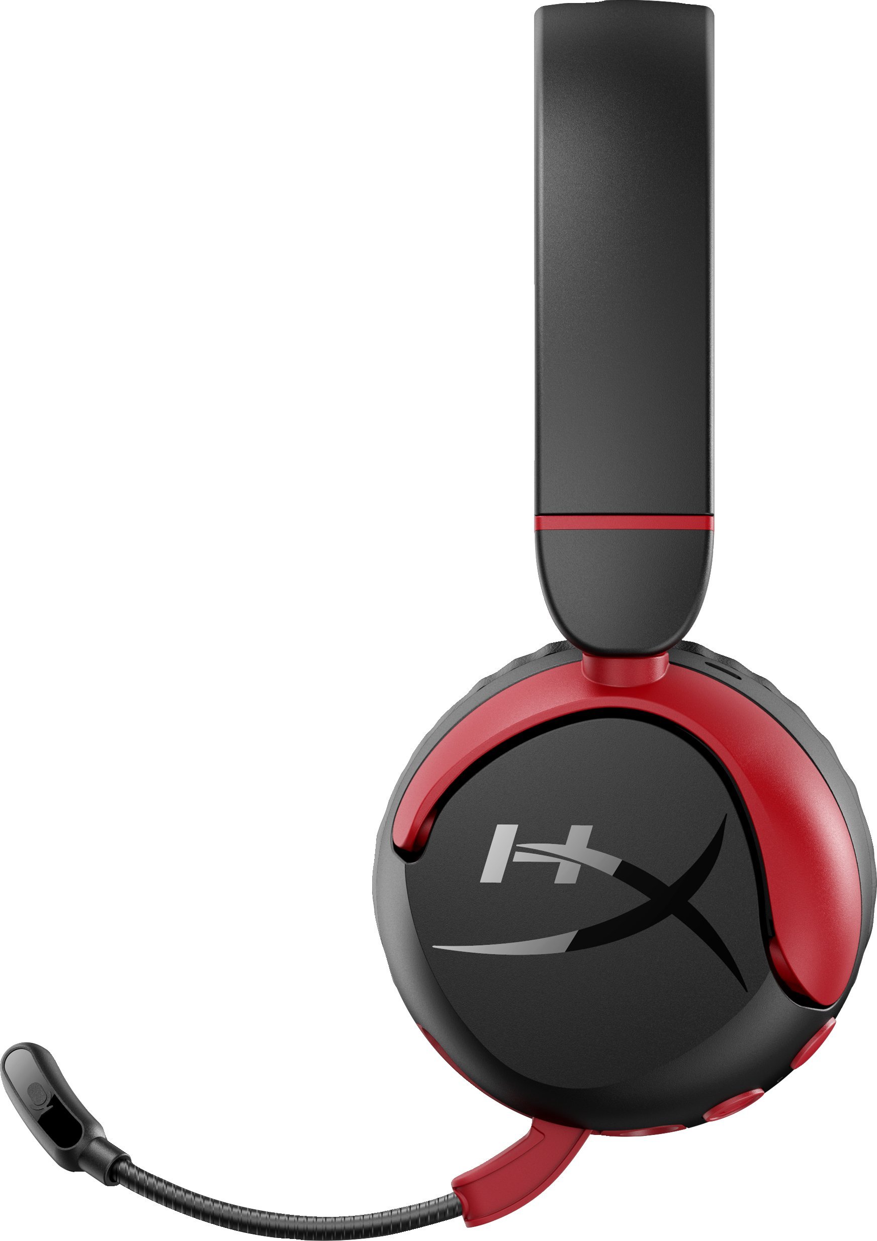 Kufje gaming pa tela HyperX Cloud Mini, Bluetooth, me mikrofon, kuqe e zezë