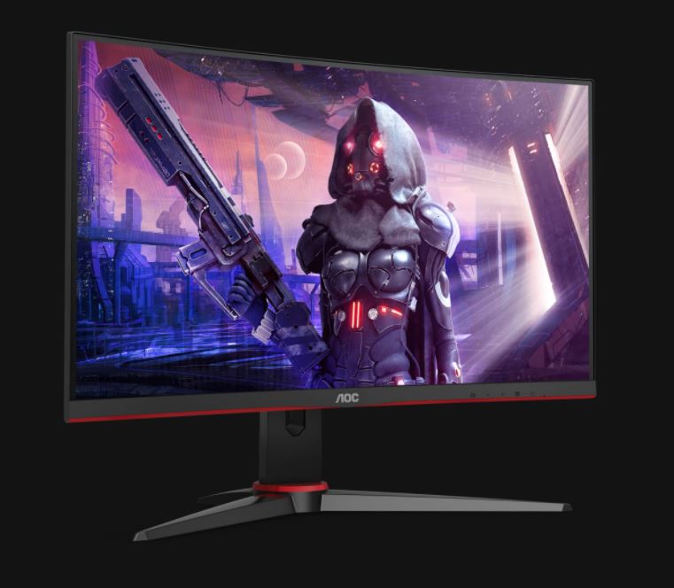 Monitor AOC C24G2AE, 23.6", Full HD, 165Hz, i zi