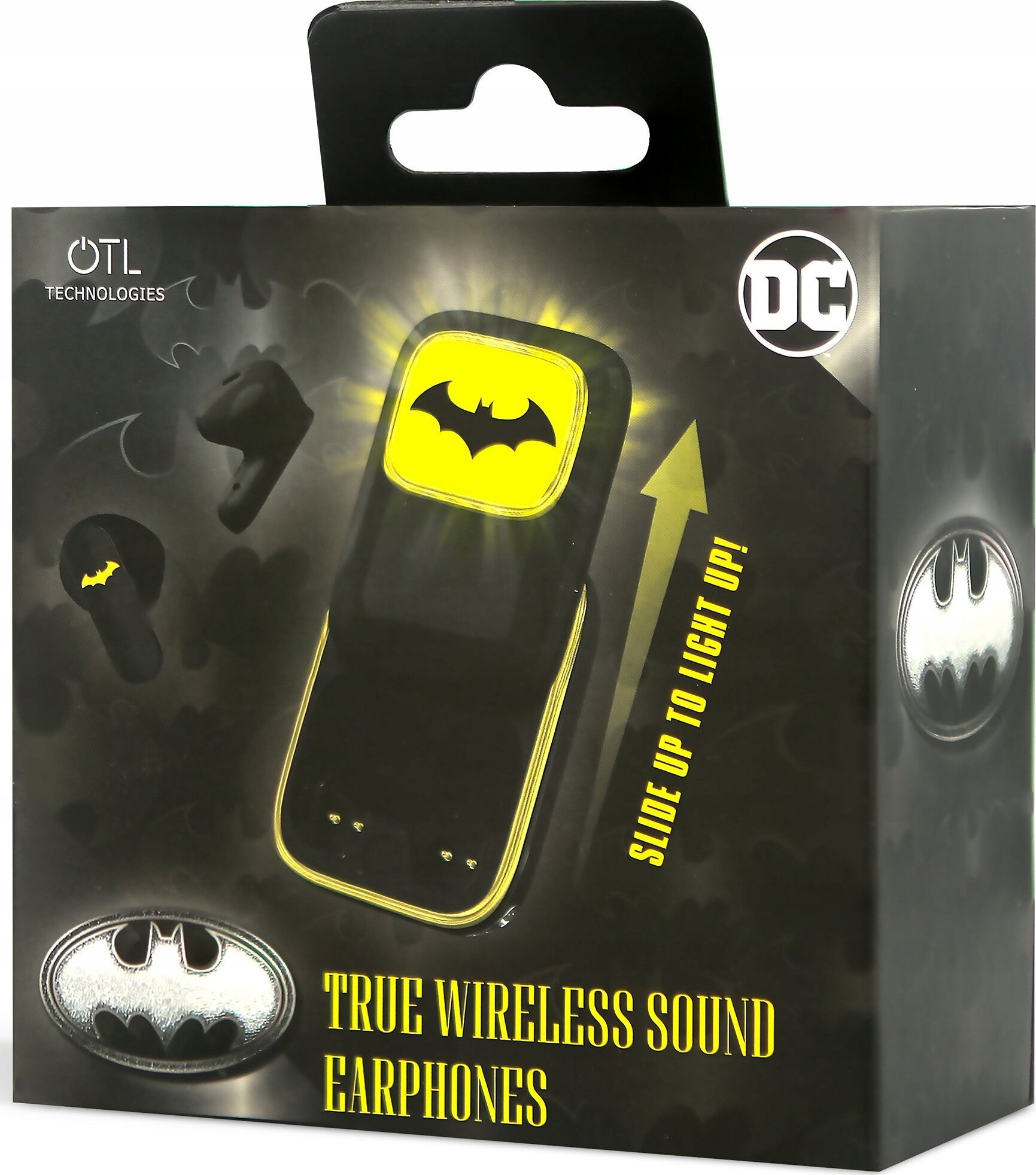 Kufje wireless OTL Technologies DC1267 Batman, TWS, Bluetooth 5.3, të zeza