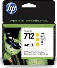 Ngjyrë për printer HP 712 3-Pack, 29ml, e verdhë