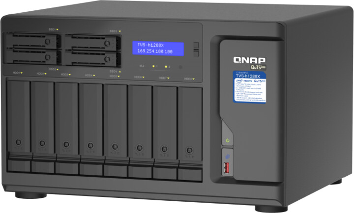 Server QNAP TVS-h1288X-W1250-16G