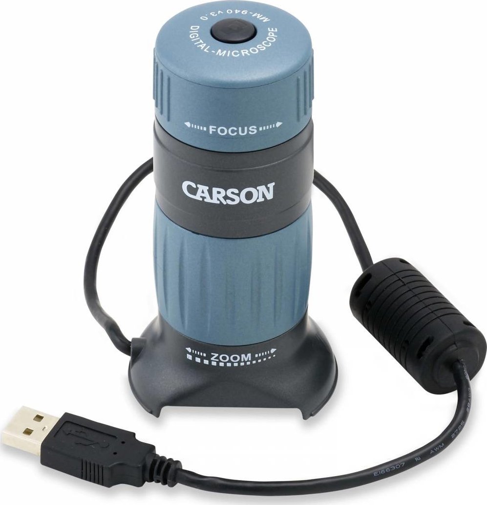 Mikroskop digjital Carson zPix 300, 2MP, USB, me LED