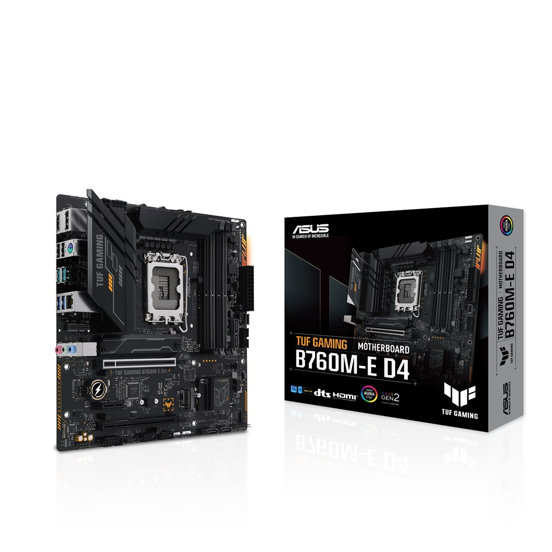 Pllakë amë ASUS TUF Gaming B760M-E D4 Intel B760 LGA 1700 micro ATX