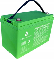 Батерија LiFePO4 AZO LP12 150, 150Ah, 12V, со Bluetooth и грејна подлога