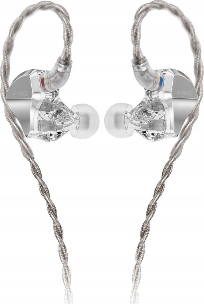 Kufje in ear FiiO JadeAudio JH5, HiFi, kabllo 0.78mm 2 pin 3.5mm, argjendi
